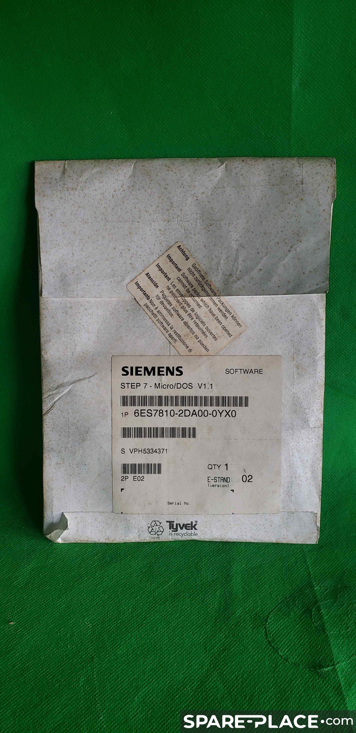 Référence 6ES7 810-2DA00-0YX0 de la marque SIEMENS