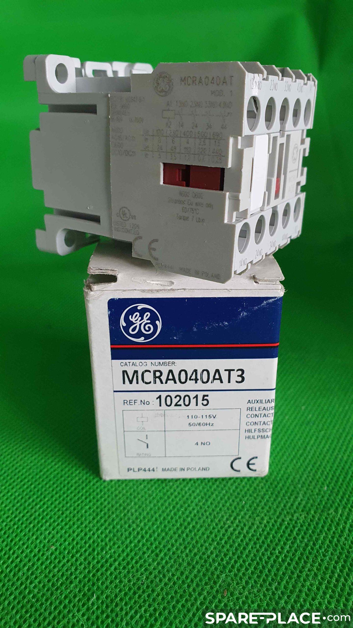 Référence MCRA040AT3 de la marque GE POWER