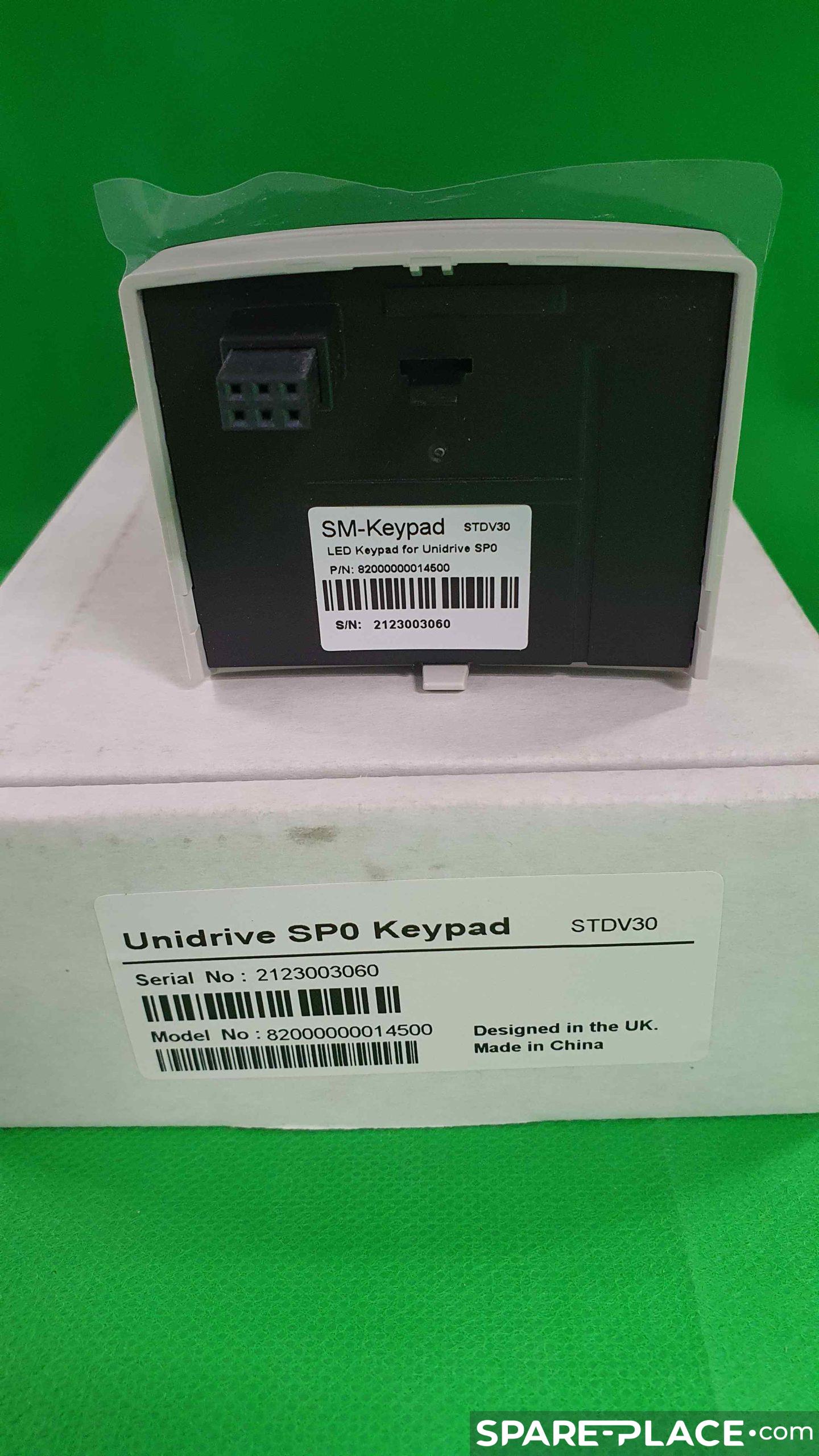 Référence SM 82000000014500 STDV30 Unidrive SP0 Keypad de la marque LEROY SOMER