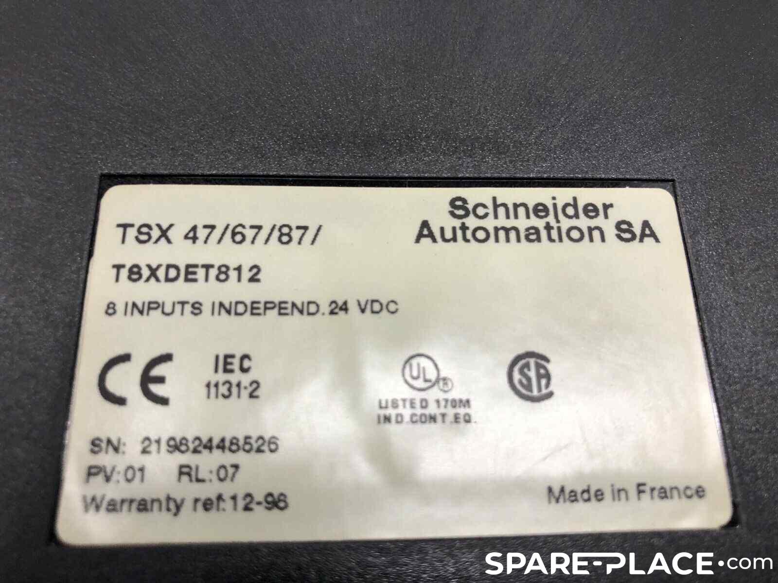 Référence TSXDET812 de la marque SCHNEIDER-ELECTRIC