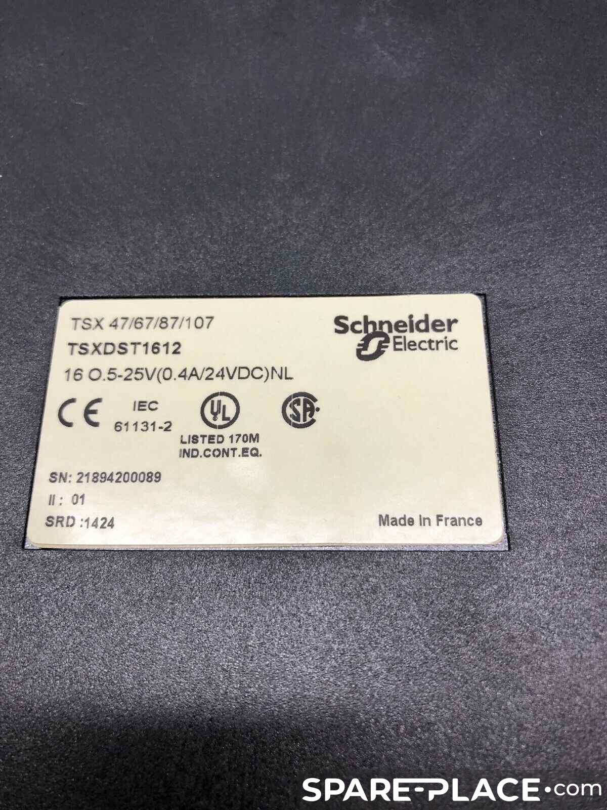 Référence TSXDST1612 de la marque SCHNEIDER-ELECTRIC