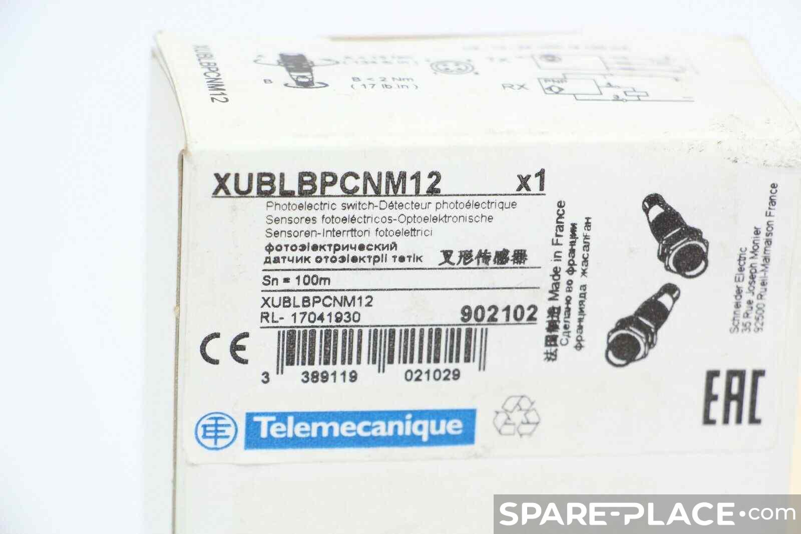 Référence XUBLBPCNM12 de la marque TELEMECANIQUE